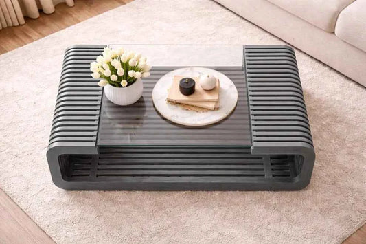Horizon Lines Living Lounge Coffee Center Table