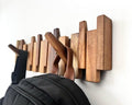 Two-Tone Piano Style Wall Hanger – Oak & Walnut