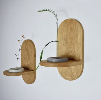 Arched Living Lounge Drawing Room Floating Shelf