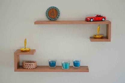 Hockey Living Lounge Bedroom Floating Shelves (Set of 2)
