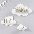 Nordic Cloud Lounge Living Bedroom Book Floating Shelf (Set of 3)