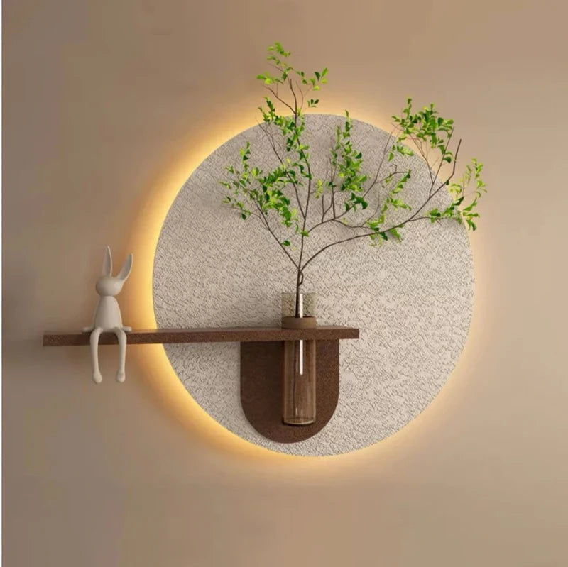 Grace Circular Glow LED Light Wall
