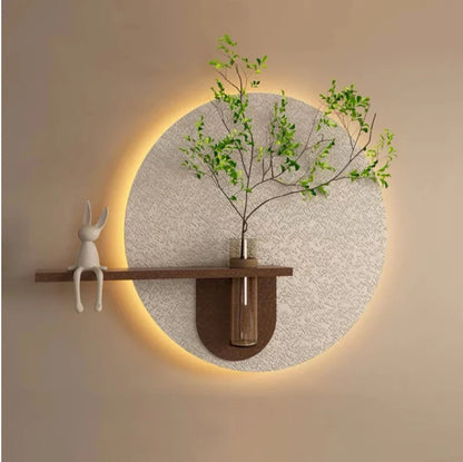 Grace Circular Glow LED Light Wall