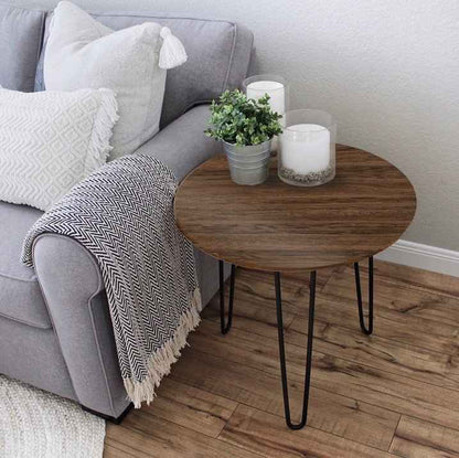 Lustre Shakes Living Lounge Center Side Hairpin Table