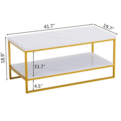 Luxurious 2-Tier Lounge Living Drawing Room Table