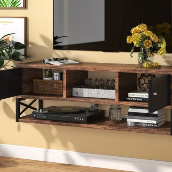 Malady Floating Lounge Bedroom TV Console Cabinet Shelf Stand Decor
