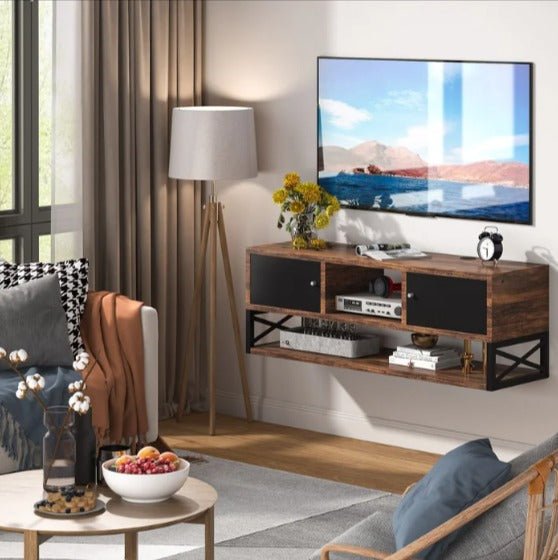 Malady Floating Lounge Bedroom TV Console Cabinet Shelf Stand Decor