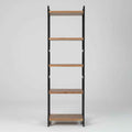 Industrial Style Ladder Bookcase Kitchen Rack (5 Tier)