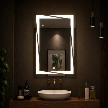 Modern LED Vanity Mirror for Bathroom Walls