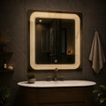 Modern Mirror with Lights for Bathroom Walls