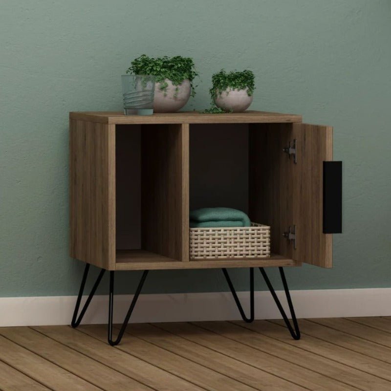 Montrose House Side Hairpin Nightstand Table