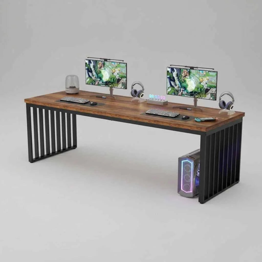 Ravailo Long Computer Home Office Computer Laptop Writing Desk