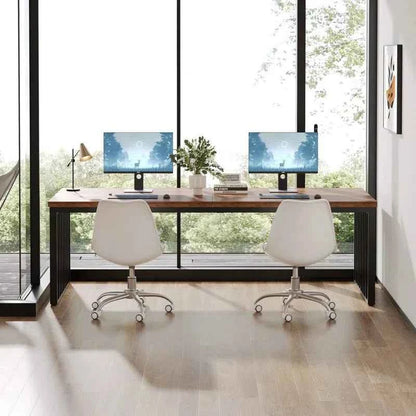 Ravailo Long Computer Home Office Computer Laptop Writing Desk