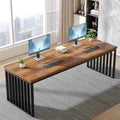 Ravailo Long Computer Home Office Computer Laptop Writing Desk