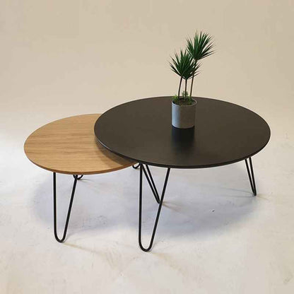 Tatami Ways Contrasted Round Tables