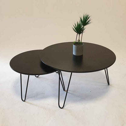 Tatami Ways Contrasted Round Tables