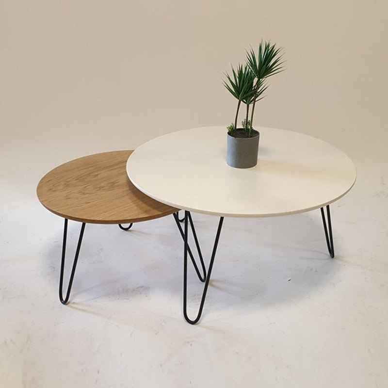Tatami Ways Contrasted Round Tables