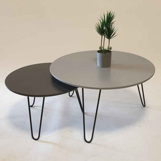 Tatami Ways Contrasted Round Tables