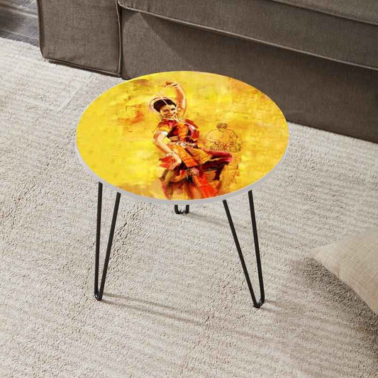 Odissi Living Lounge Center Soda Coffee Side Hairpin Table