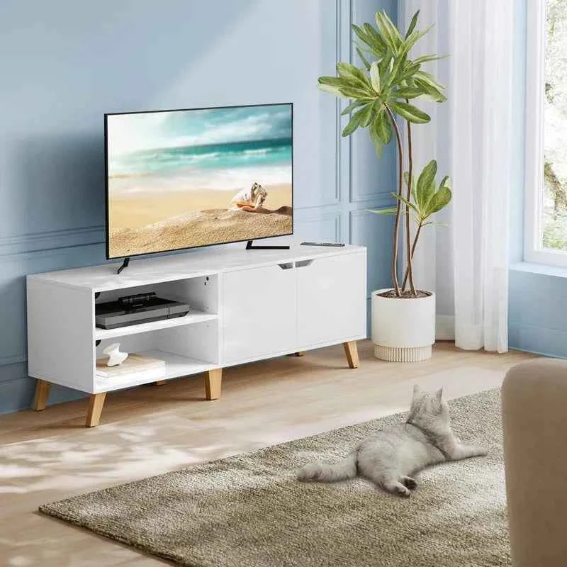Olinda Lounge LED TV Media Organizer Console Table