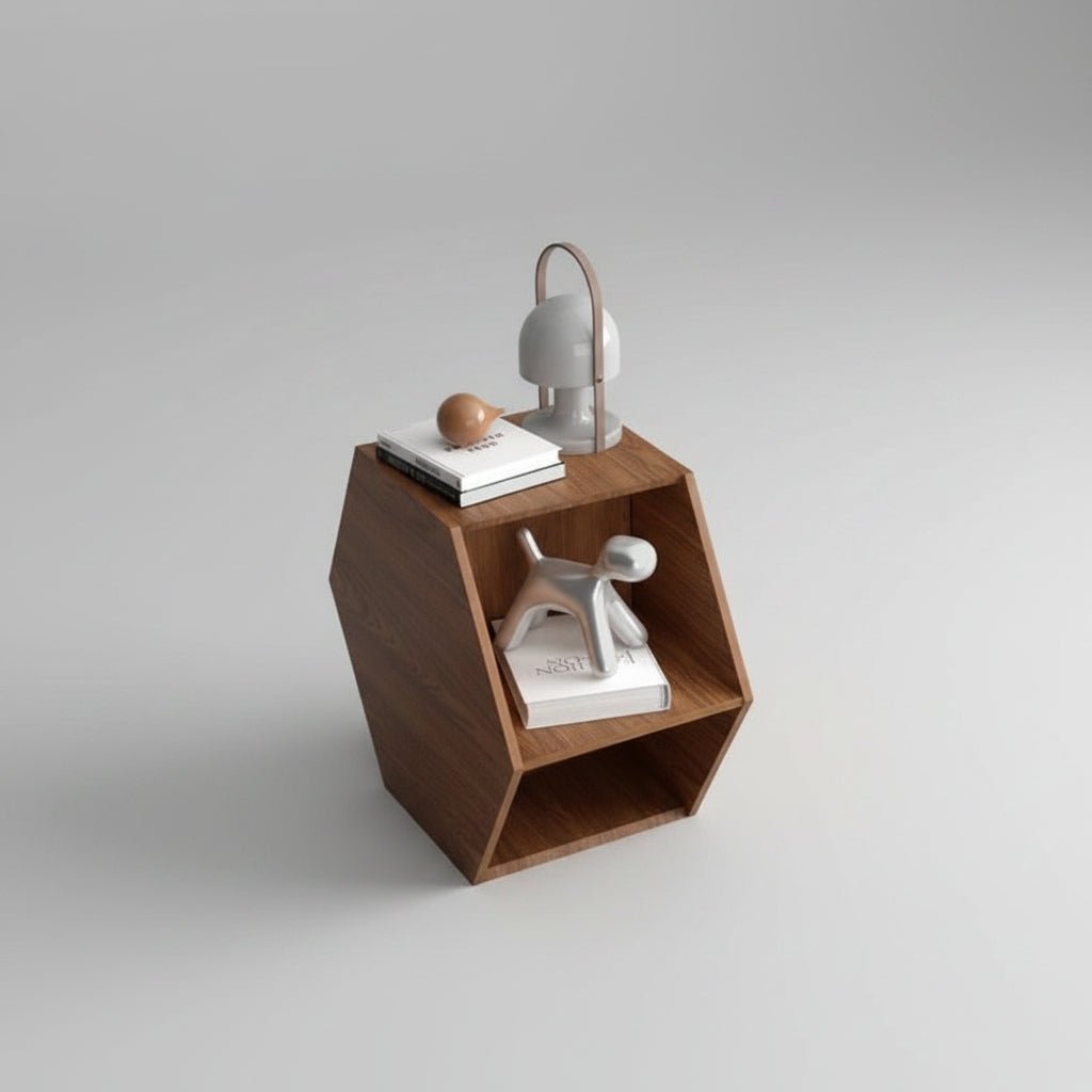 Espresso Multiuse Solid Wood Living Lounge Drawing Center Side Table
