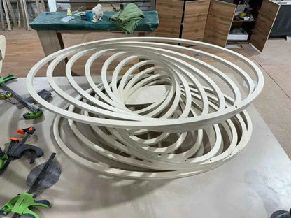 Parametric 3D Living Lounge Center Coffee Table - Only in ISL & LHR