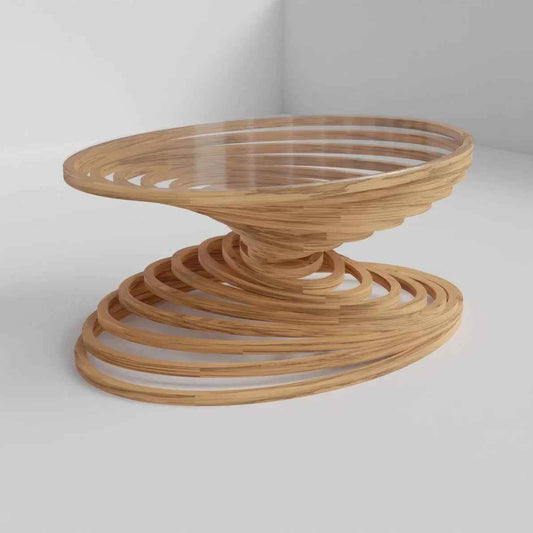 Parametric 3D Living Lounge Center Coffee Table - Only in ISL & LHR