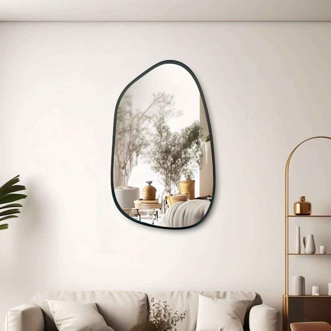 Eternal Shine pebble Mirror
