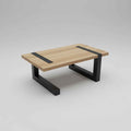 Stahl Holz Center Coffee Table