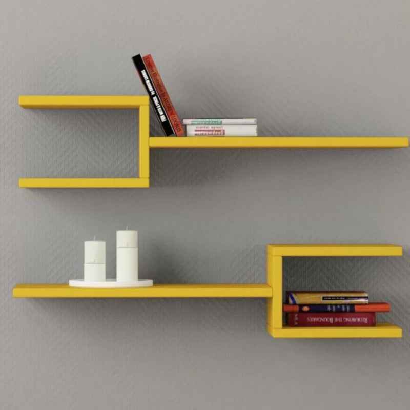 Hype Catcher Lounge Living Room Floating Organizer Shelf (Set of 2)