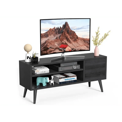 Riley Mid-Century Modern TV Stand Console Cabinet Table