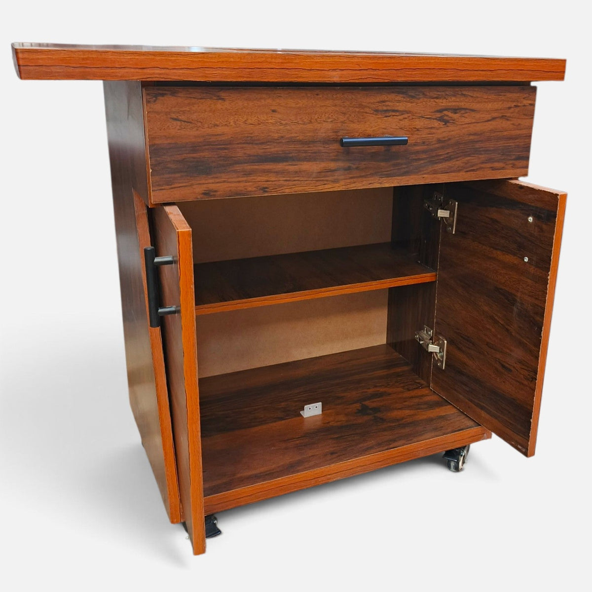 Movable Sewing Machine Table With Wheels Drawer & Storage - Elegance Antique Store