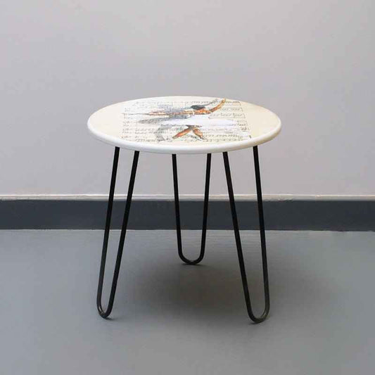 SALSA Rush Living Lounge Center Side Hairpin Table