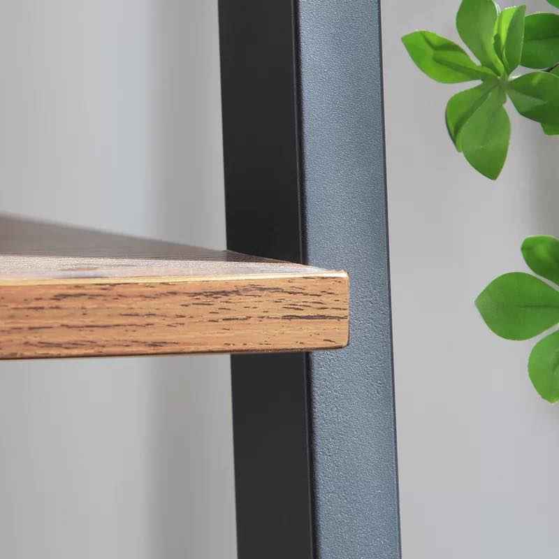 Joshy Corner Lounge Living Room Bookcase Organizer Rack Decor