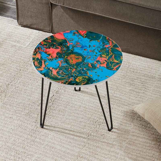Shining Pool Living Lounge Center Side Sofa Hairpin Table