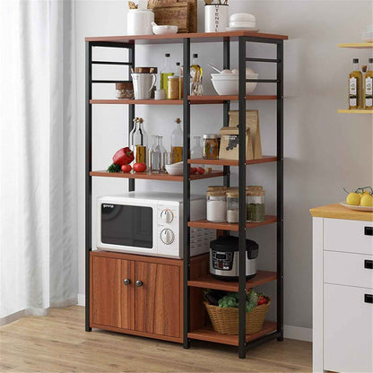 Ered Kitchen Microwave Oven Storage Spice Organizer Bakers Rack