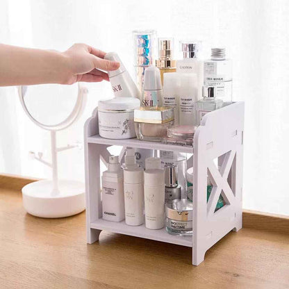 Sundries Waterproof PVC Desktop Rack (2 Tier)