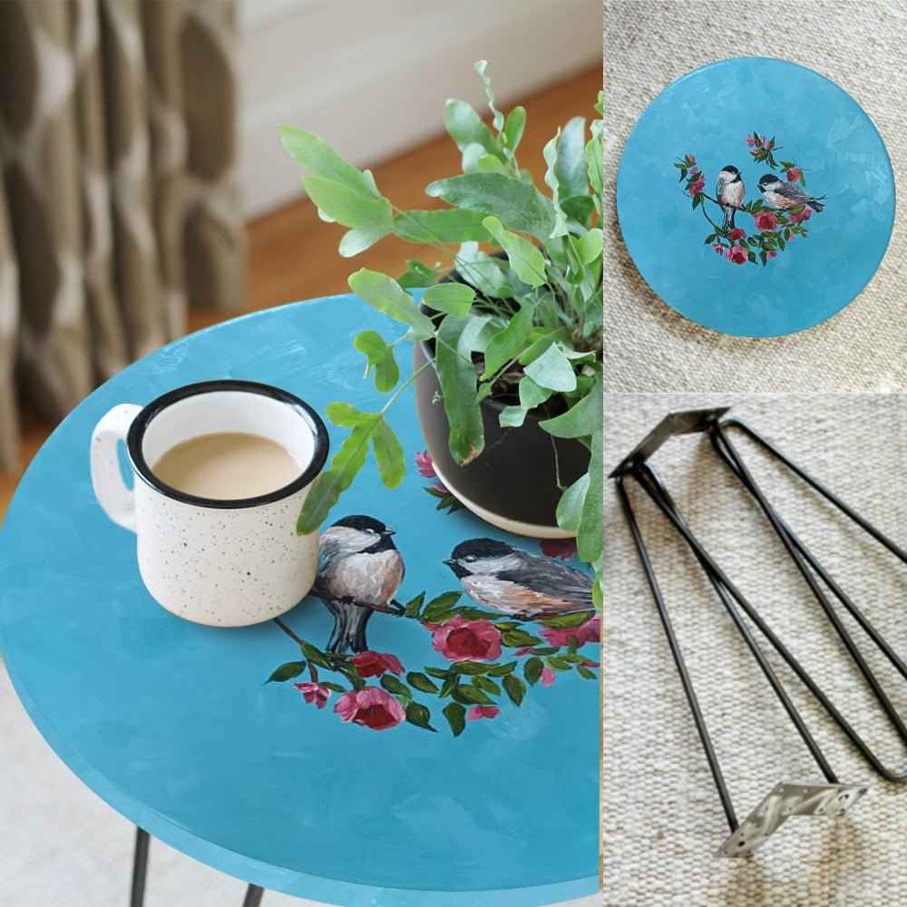 Swallows Spring Living Lounge Center Side Hairpin Table