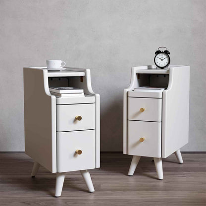 Titizera Nightstand Wooden Side Table