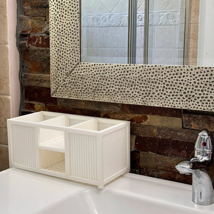 Toty Bathroom Vanity Counter Space Saving Organizer Tray