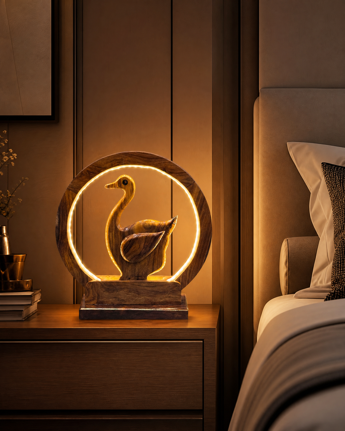 Aura Wooden Lamp product image