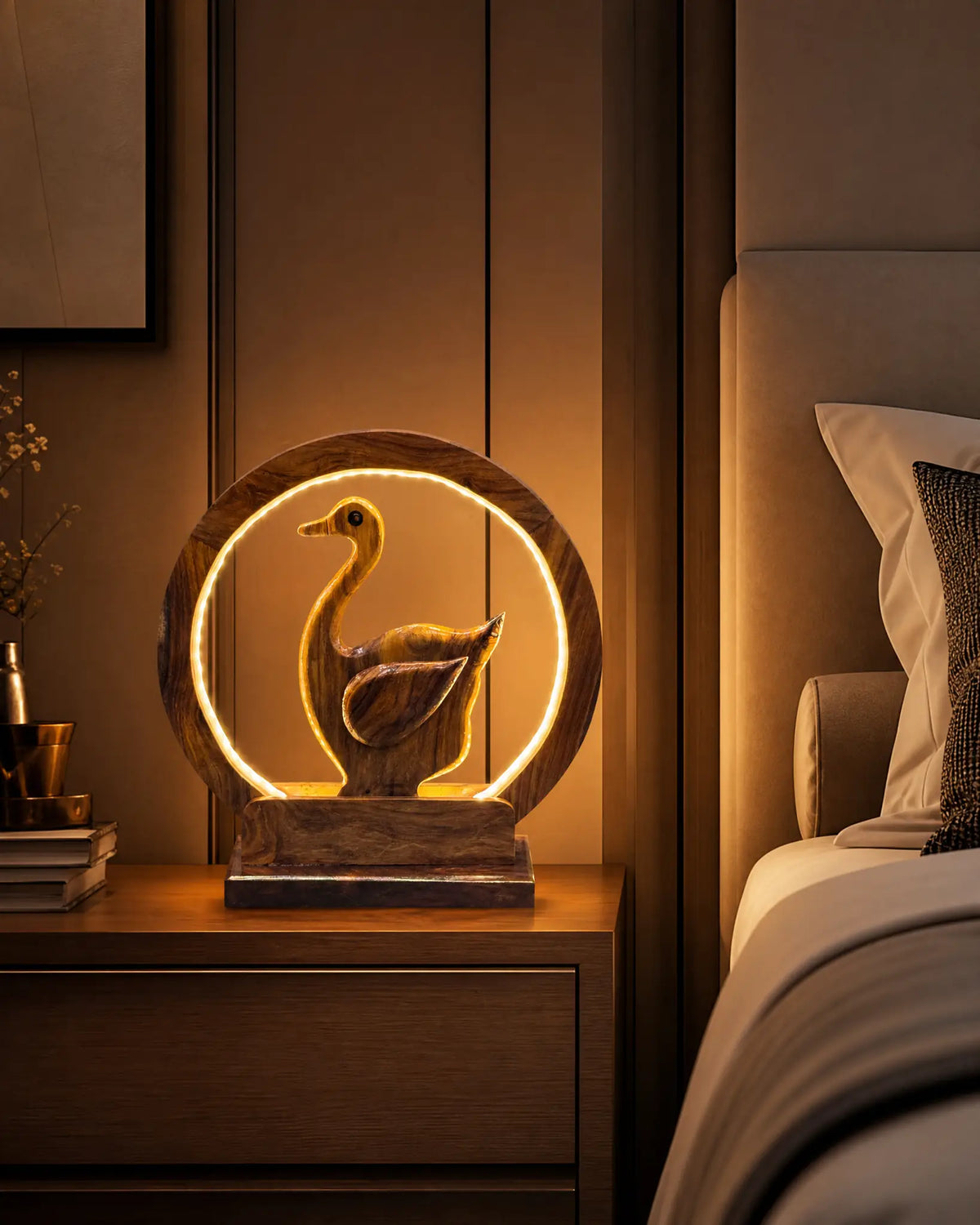 Aura Wooden Lamp