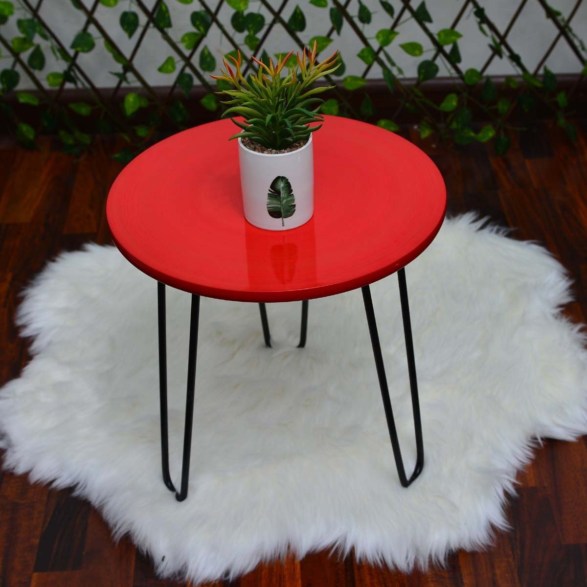 Versilla Bloom Living Lounge Center Side Center Hairpin Table