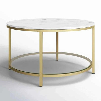 Waldorf Luxe Lounge Living Room Center Coffee Table