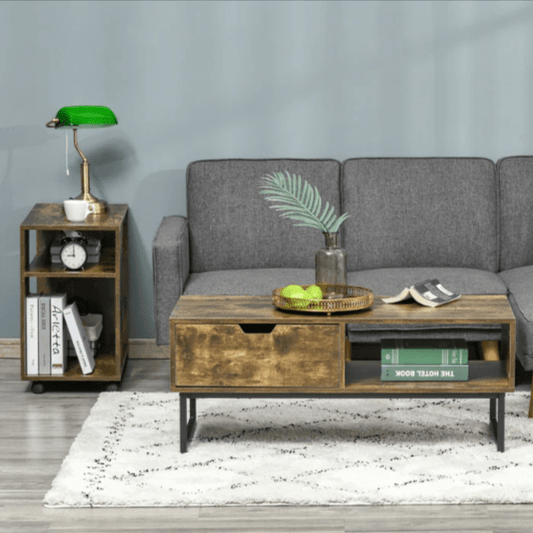 Jerado Living Room Lounge Centre Coffee Storage Table