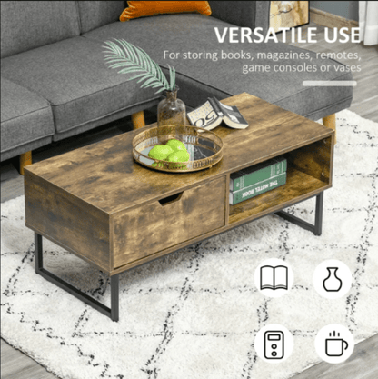 Jerado Living Room Lounge Centre Coffee Storage Table