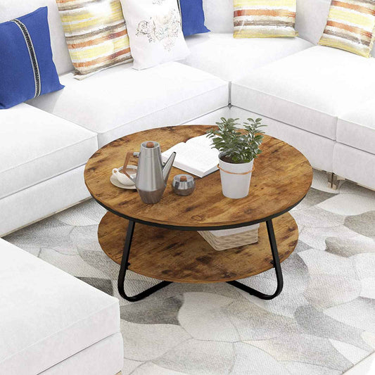 Bransford Cross Legs Living Drawing Room Coffee Center Table