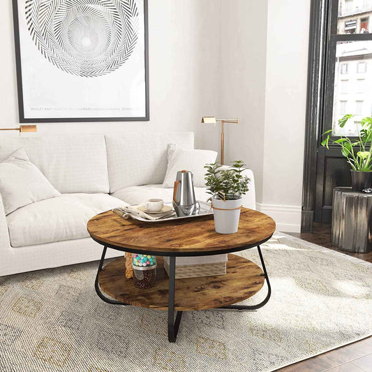 Bransford Cross Legs Living Drawing Room Coffee Center Table
